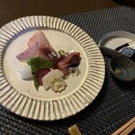 262464874 - 生揚げ醤油を付けて、戴き間下このみm(._.)m