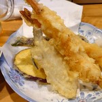 栄寿し総本店 - 天ぷら盛合せ