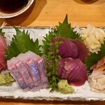 栄寿し総本店 - お刺身盛合せ二人前