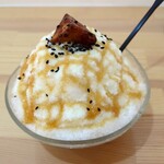 タニグチ商店 - 大学芋練乳のかき氷