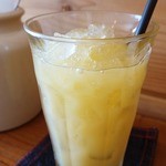 MAD BURGER - ミックスフルーツジュース（350円）バーガーとのセット