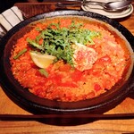 バルパンチョ - 　『鶏肉と魚介のパエリア（1550円税込）』