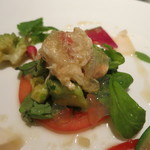 カントニーズ 燕 - 蟹とアボカドの豆板醤風味サラダ　あっぷ