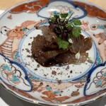 洋仏和膳 いとう - ディナーコース16,500円(ドンコ(カカオニブで香り付け))