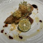 洋仏和膳 いとう - ディナーコース16,500円(松茸のフライ)