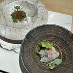 洋仏和膳 いとう - ディナーコース16,500円(駿河湾の魚：サス工前田魚店)