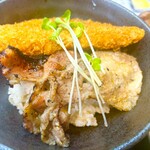 田舎屋 - わらじかつ&豚味噌焼きどんっ♪