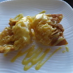 広東料理 センス - 海老入り揚げワンタンのマンゴーマヨネーズ