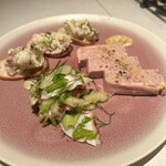 bistro さんて - 前菜3種盛り