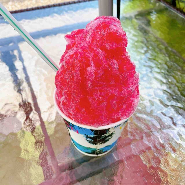 氷屋さんのかき氷:カキ氷 雪 』by zzz : かき氷 雪 (山田商店)- 守口市