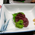 御宿 多喜本 - 信州産馬刺し