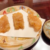 麻布 かどわき - 麻布 かどわき(3品目/ふかひれのから揚げ)