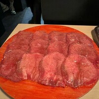 焼肉矢澤 京都 - 薄切りタン3人前