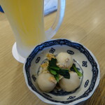 Sushi Tsukiji Nihonkai Mishima Ekimae Ten - 小菜（350日元）