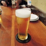 酒肴商店 アジト - 生ビール