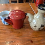 松本蕎麦店 - 蕎麦湯