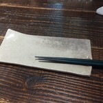 ひまり屋 GALERA - 取皿　右側にお箸置けるようになってて素敵