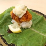 はま寿司 - 広島県産牡蠣のカキフライサラダつつみ