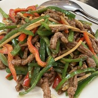 新橋亭 - 青椒肉絲
