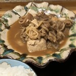旬工房 なる家 - 肉どうふアップ