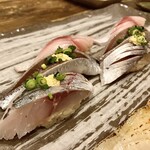 すし酒場 魚あるき - 「光三貫もり」のアップ…
