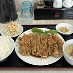 麺屋雷神 - 油淋鶏定食('24/09/11)