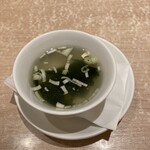 鼎泰豐 - セットのワカメスープ
