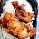 お弁当物語 - 料理写真:小唐揚げと極小唐揚げ