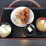 うお家 905 - 嫁さんのチキン南蛮、ボリューム満点でした。これもあら汁おかわり自由♪