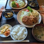 き乃 - 料理写真:メンチカツランチ。