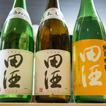 Ou an - 日本酒 田酒飲み比べ