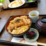 なにわ - カツ丼(ぶっかけ)