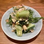 SPICE飯店 - キウイと胡瓜を青唐辛子を使い爽やかに上手くまとめていました。