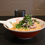 弘明寺丿貫 - 冷やし蟹味噌蕎麦