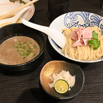 弘明寺丿貫 - 新秋刀魚の濃厚つけ蕎麦 1200円