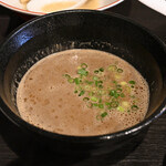 弘明寺丿貫 - 新秋刀魚の濃厚つけ蕎麦のつけダレ