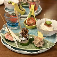 博多水炊きと地鶏串えんま - 前菜
