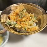 天婦羅割烹 すみ - 締めのミニかき揚げ天丼♡