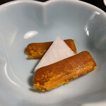 天婦羅割烹 すみ - 追加の自家製唐墨