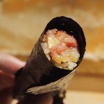 寿司 あつや - トロタク巻