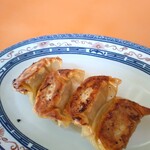 大久ラーメン - セットの餃子