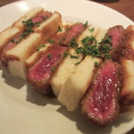 洋食酒場 フライパン - フライパン名物　特製ビーフカツサンド　