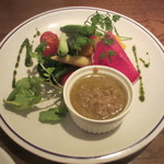 洋食酒場 フライパン - 野菜がたっぷり和風バーニャカウダ　ゴマの風味