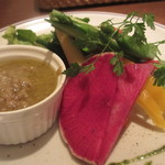 洋食酒場 フライパン - 野菜がたっぷり和風バーニャカウダ　ゴマの風味