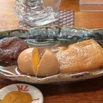 大八 - ひろうす、たまご、もち巾着