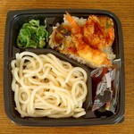ディオ - 麺セット(天丼) (税抜)198円 ※開封後 (2024.09.11)