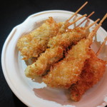 Kushi Katsu Semmon Ten Asahi - 盛合せ7本957円   