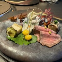 佐賀牛 Sagaya 銀座 - 秋を感じるアミューズ