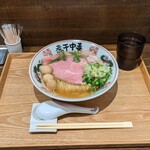 NIBOSHI MANIA - 銀鱗鮭鮮魚煮干蕎麦着丼