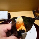 天冨良 麻布よこ田 - 手で巻いて頂きます 美味しい